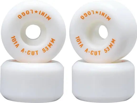 Mini Logo wheels hybrid A-Cut 56mm 95A White