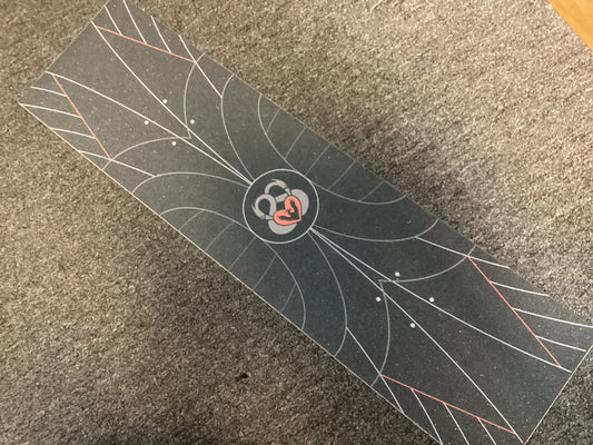 Powell Peralta Grip Tape 9”x33” Anderson Theory Map Black