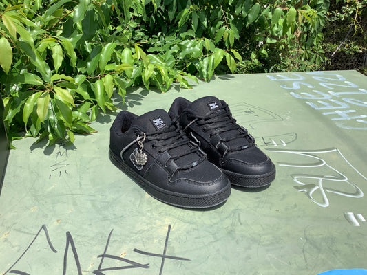 Ipath CRICKET BLACK WAXED HEMP & SYNTHETIC shoes