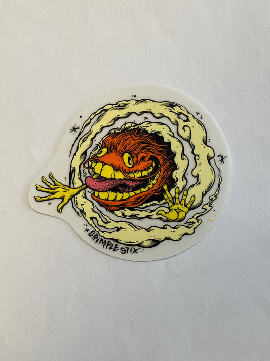 Grimple Stix Stickers 3.5”