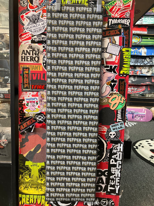 Pepper Grip Tape 9” x 33” Logo