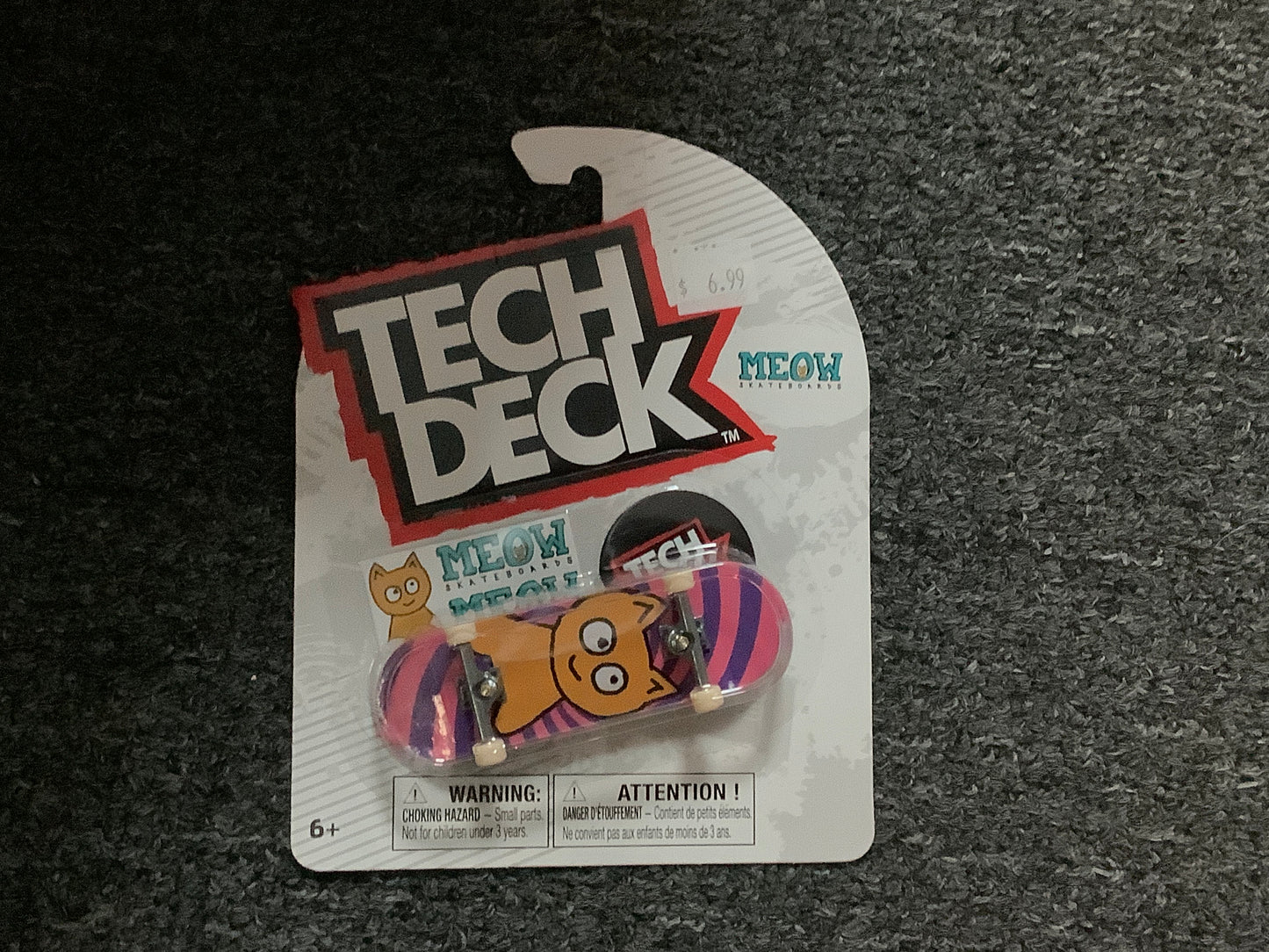 Tech Deck fingerboard Meow skateboards