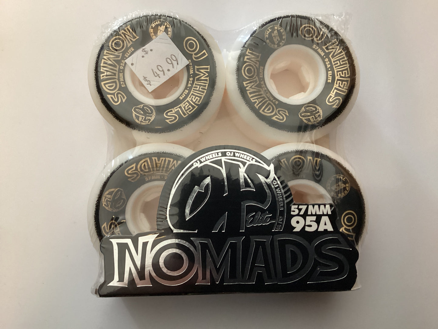OJ ELITE Skateboard Wheels NOMADS 57mm 95A