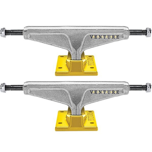 Venture Hi 5.0 Team-Ed OG Dots Polished Yellow Trucks