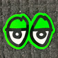 Krooked Eyes Medium Sticker