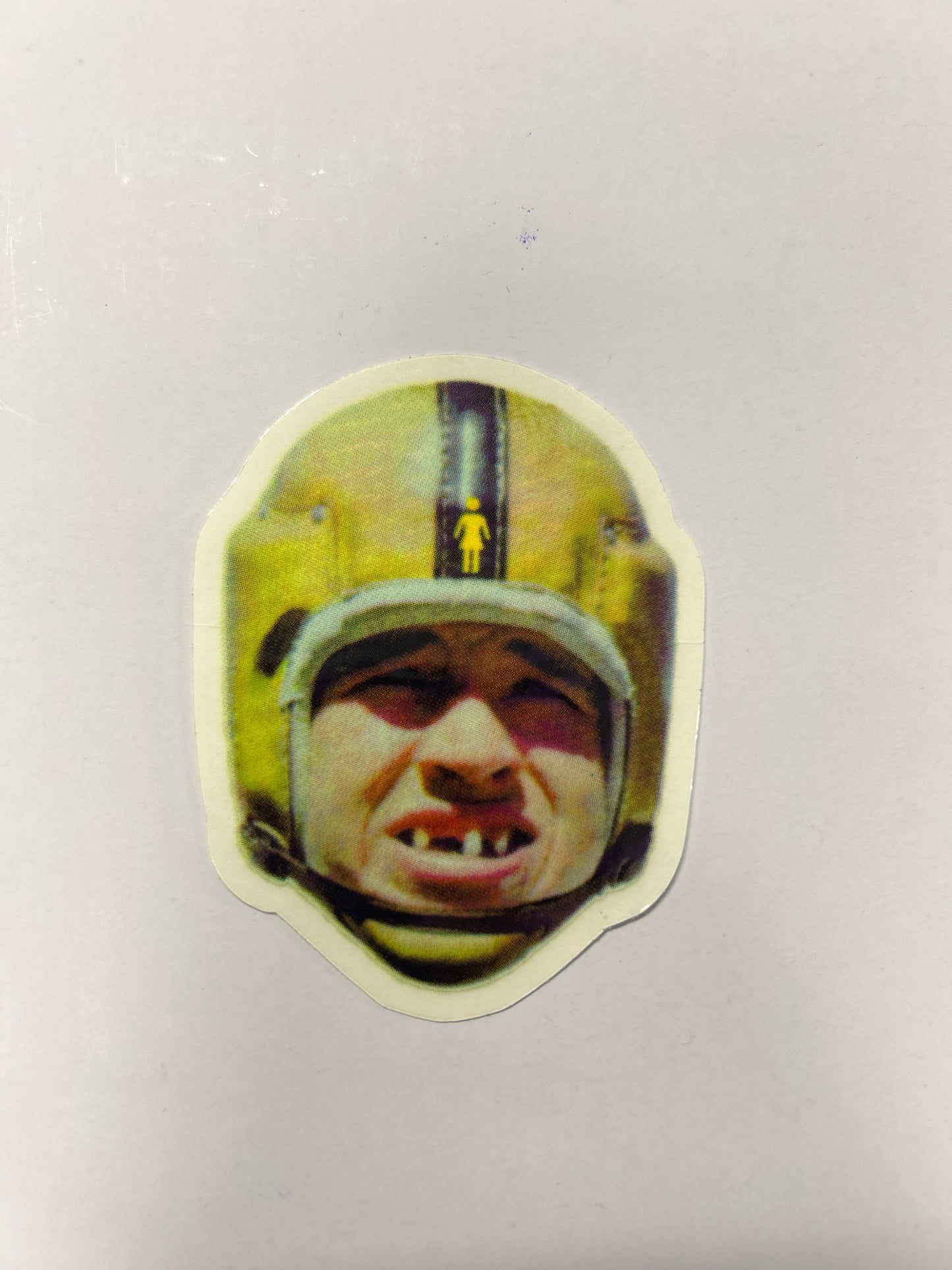 Girl Football Helmet OG Sticker