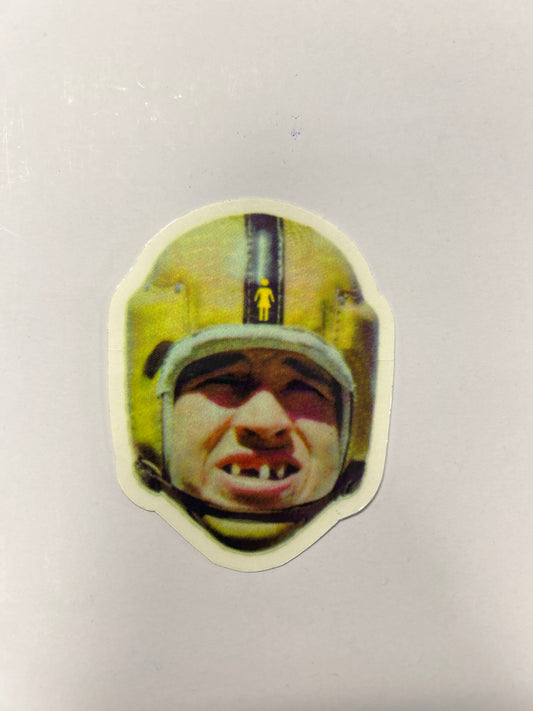Girl Football Helmet OG Sticker