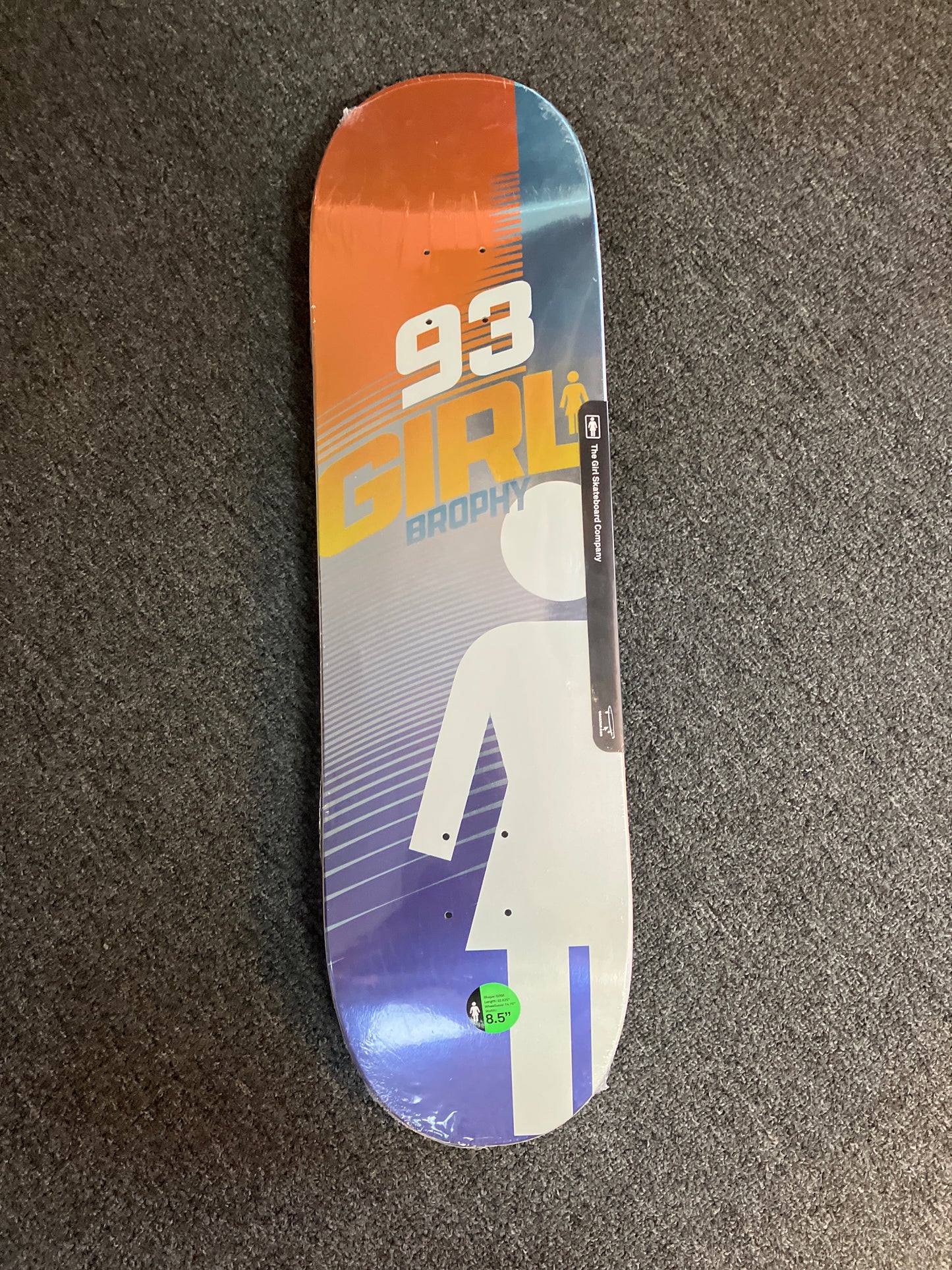 Girl 8.5 Pop Secret deck Brohy Team Brophy