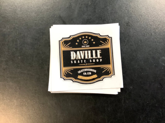 Daville 8 star sticker