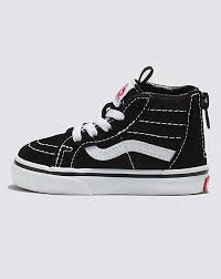 Vans SK8 Hi Zip Up Black/White