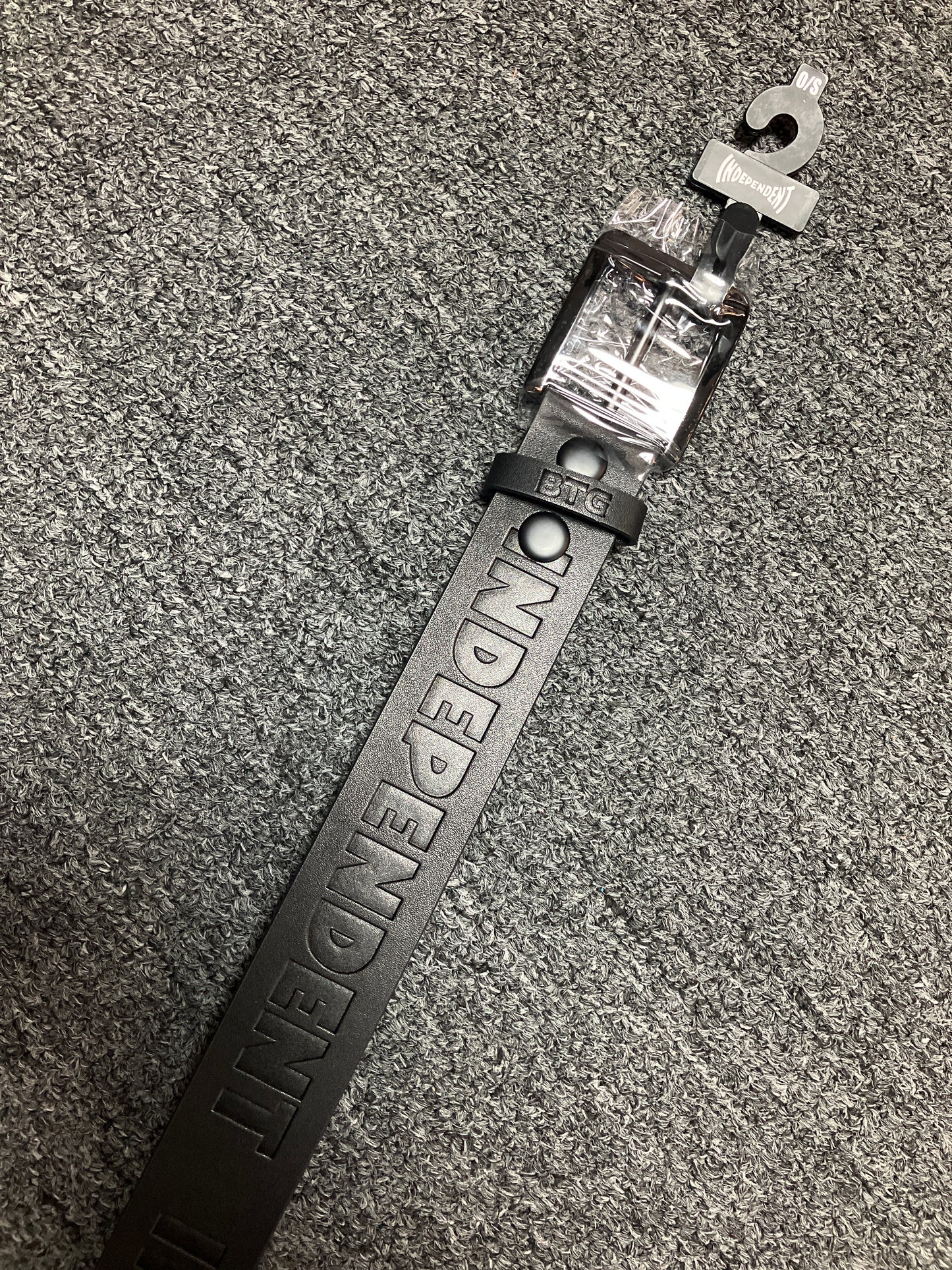 Independent Bar logo Leather Belt