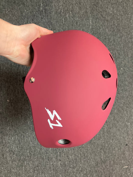 S1 Helmet Matte Maroon Medium