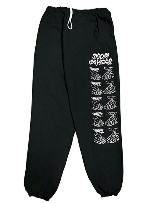 Doom Sayers Snake Shake Sweatpants Black M