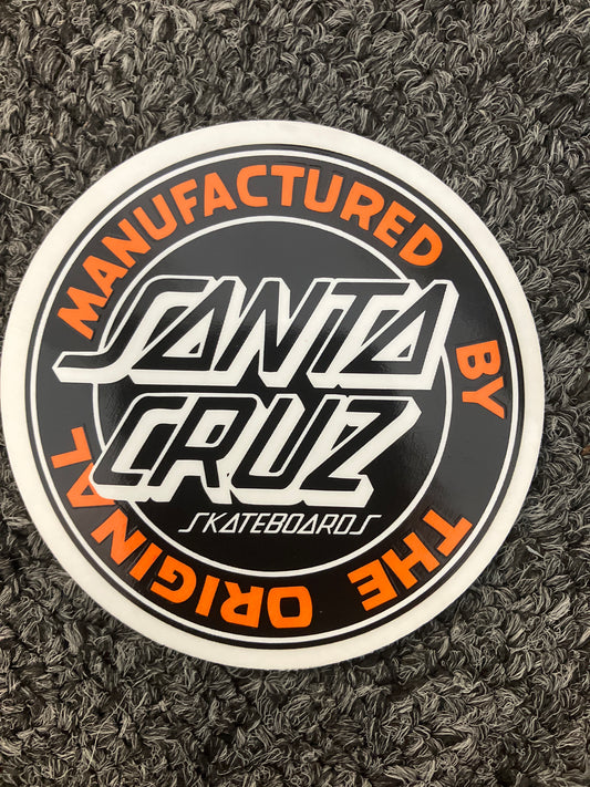 Santa Cruz Original Sticker