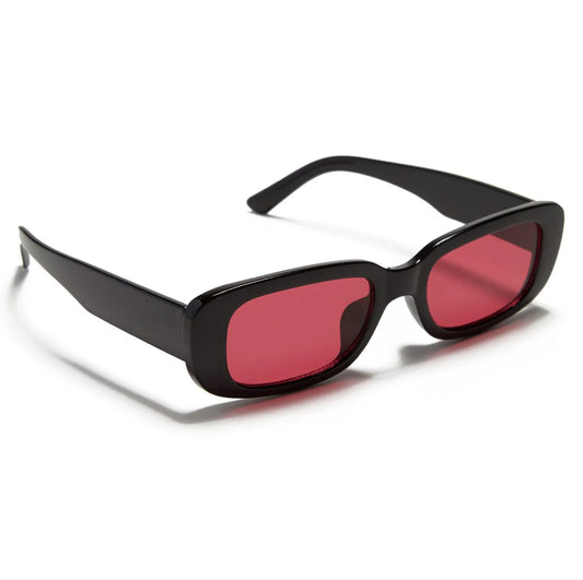 Happy Hour Oxford Black Cherry Sunglasses