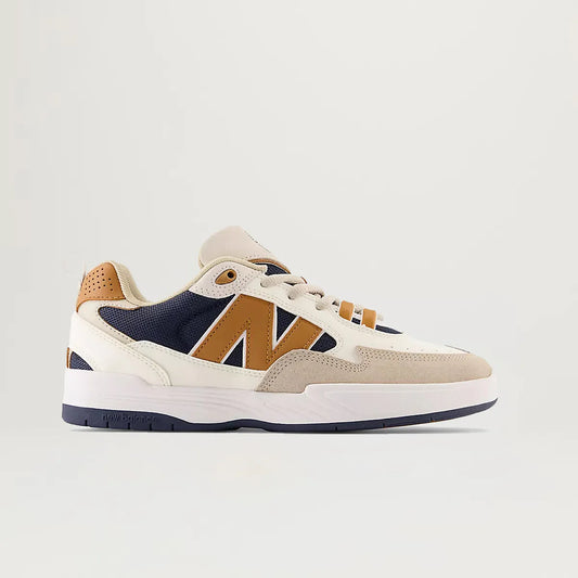 New Balance Numeric Tiago Lemos 808 White/Brown Shoes