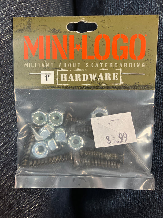 Mini Logo hardware 1”