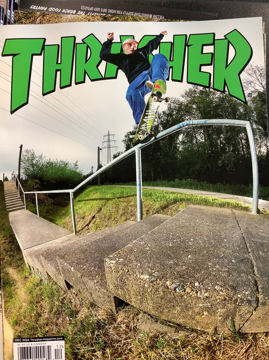 Thrasher Magazine Dec 2024