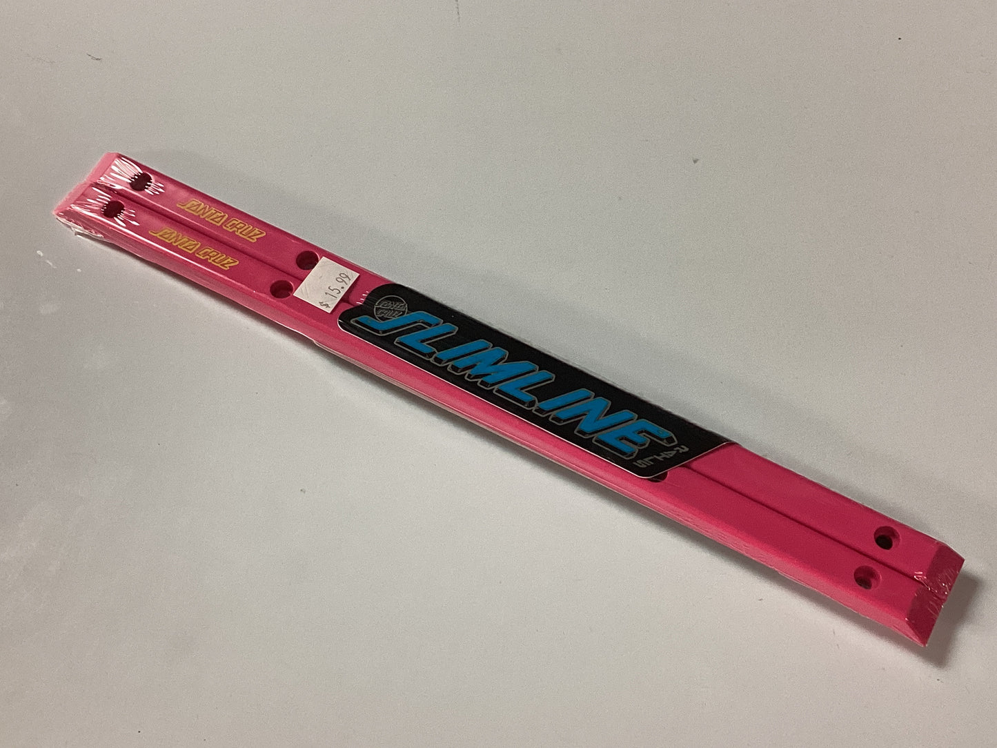 Santa Cruz Skateboard Rails Slimline Pink
