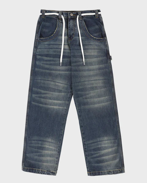 LAKAI VINTAGE WASHED WIDE LEG DENIMS