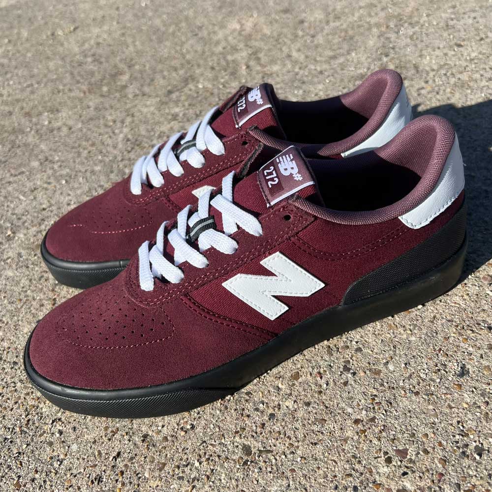 New Balance Numeric 272 Shoes Burgundy