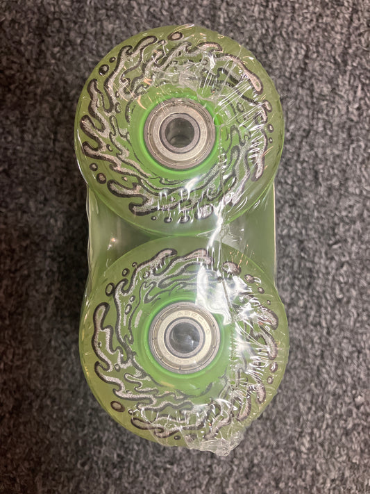 Slime Balls Wheels 60mm 78a Light Up W/ Bearings