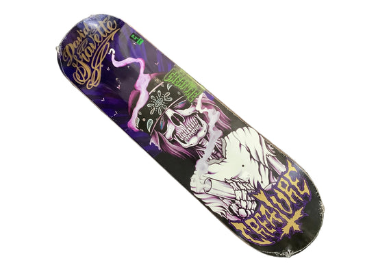 Creature Skateboard Deck Pro Gravette Hippie Skull 20th 8.3” x 32.2”