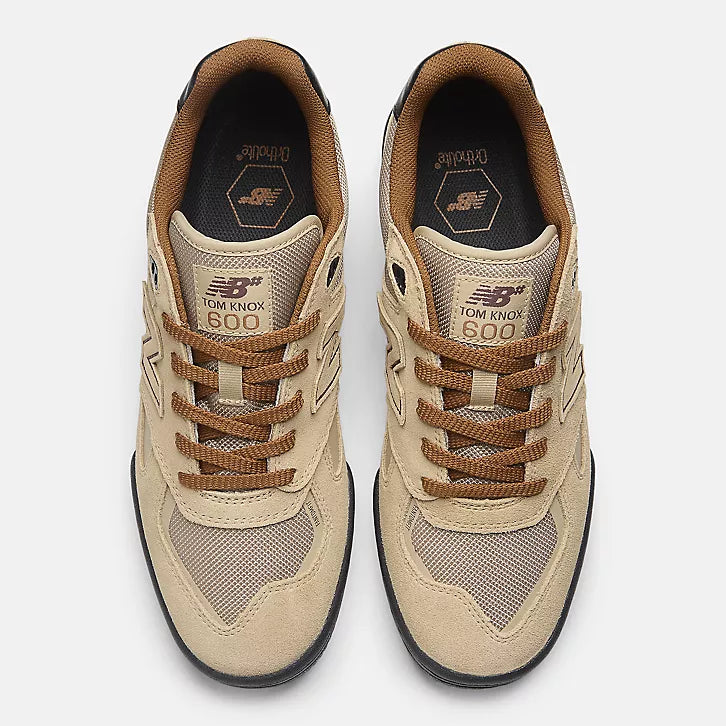 New Balance Numeric Tom Knox 600 Beige/Black Shoes