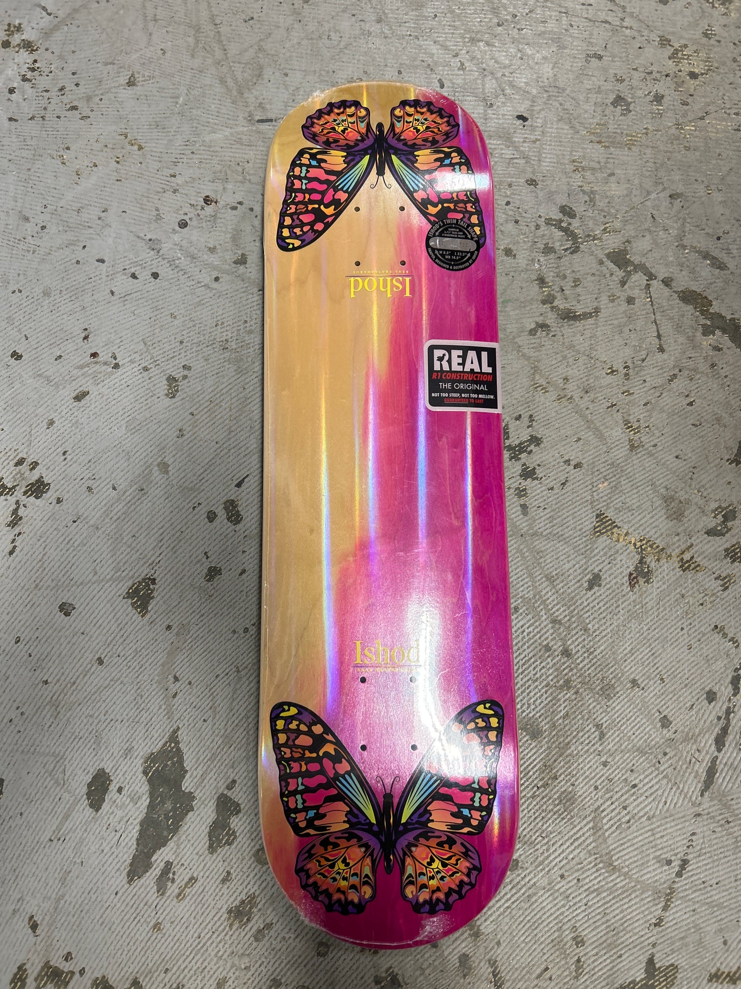 Real 8.5 deck Ishod Wair Rainbow Monarch TT