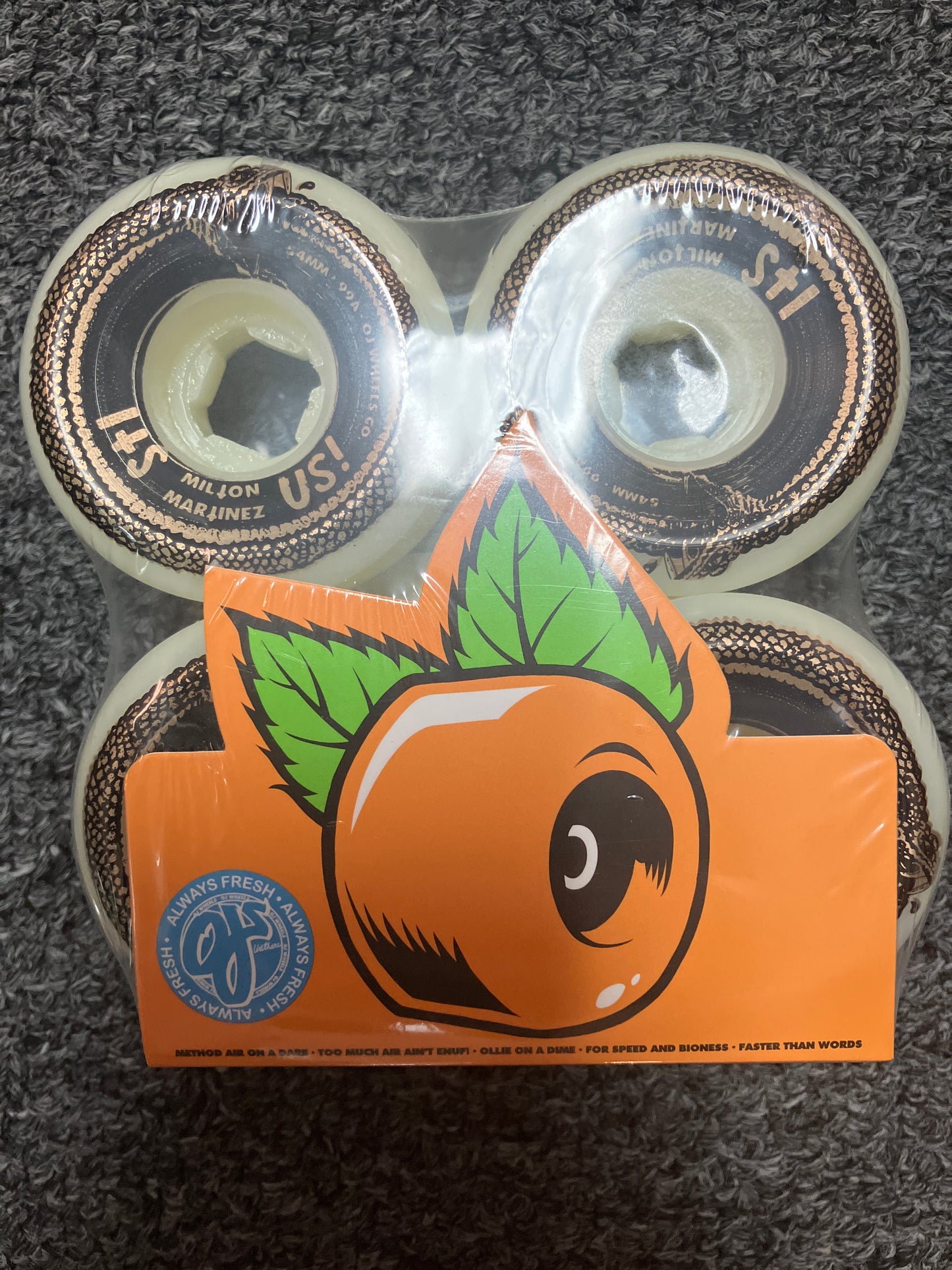 Oj Wheels 54mm 99a Milton Martinez