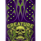 Creature 8.5 skateboard deck Chop Shop Flame