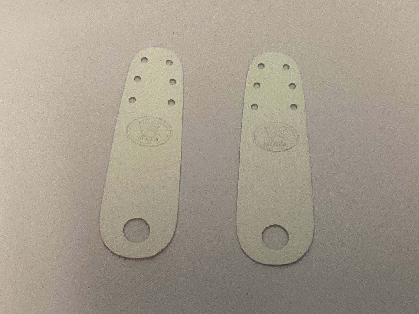 Riedell Toe Guard Leather White Chaparral