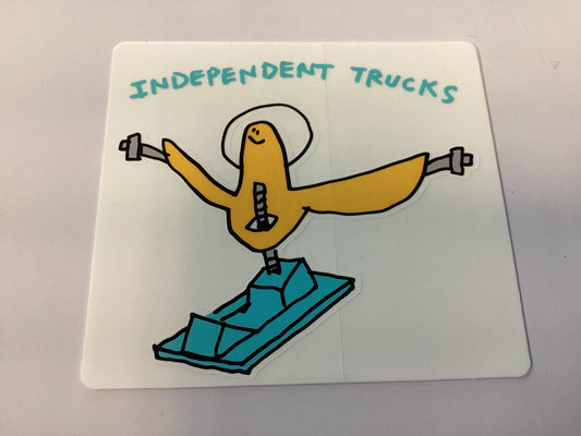 Independent Sticker Gonz 3.5”x3.5” bird hanger