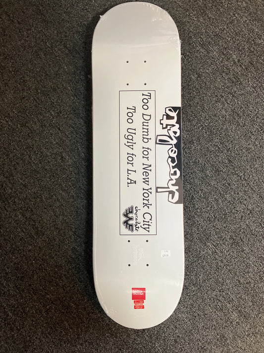 Chocolate 8.375 deck Herrera Jennings Too Dumb for New York Too Ugly for LA