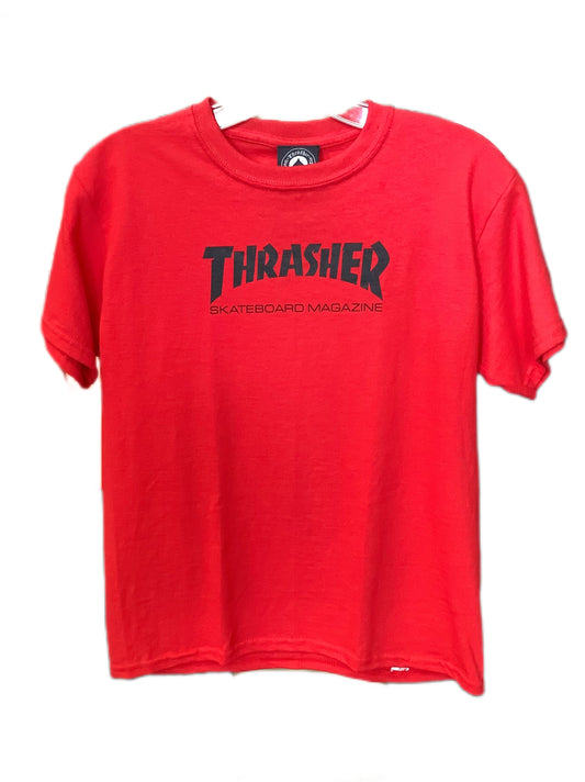 Thrasher Skateboard Magazine Tee Red M