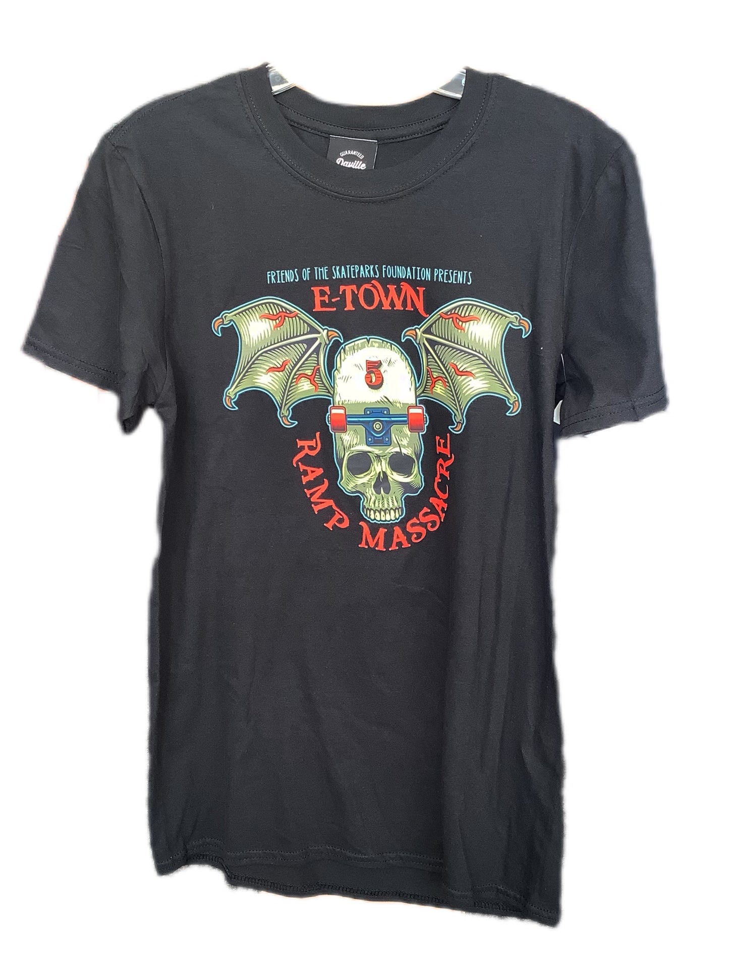 Daville E-Town T Shirt Black Size small