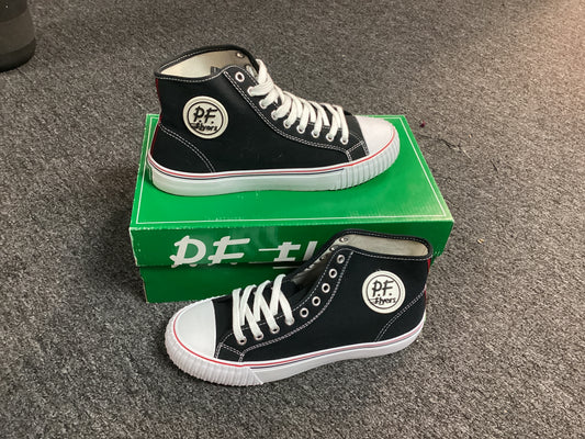 PF Flyers High Top Black size 9 skateboard shoes