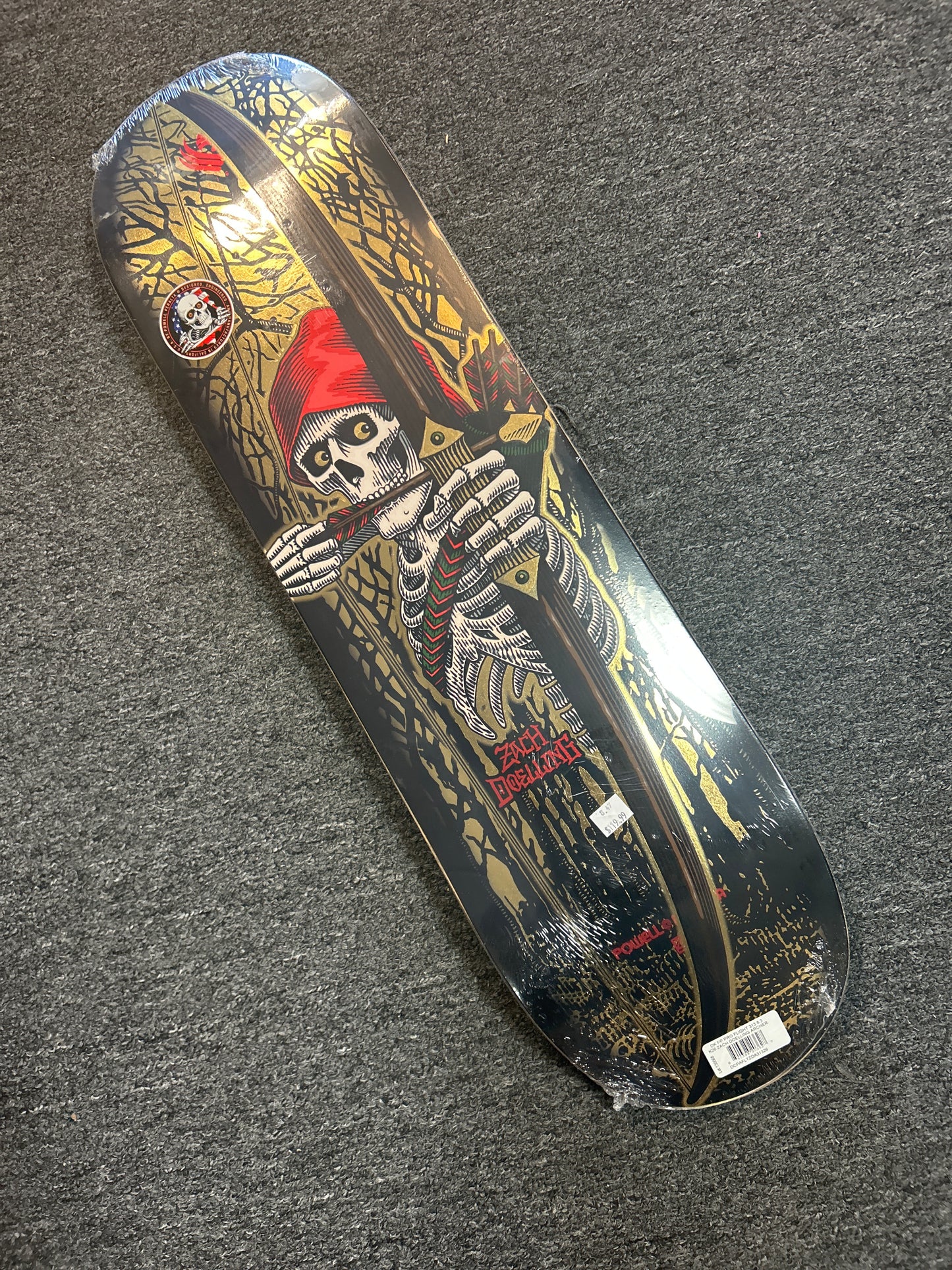 Powell Peralta Pro flight deck Zach Doelling Archer 8.3