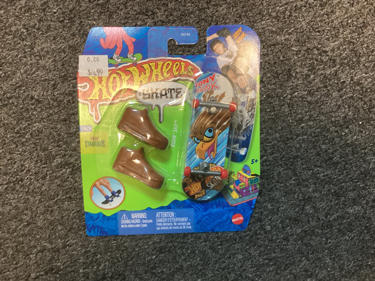 Hotwheels Skate fingerboard Tony Hawk dive