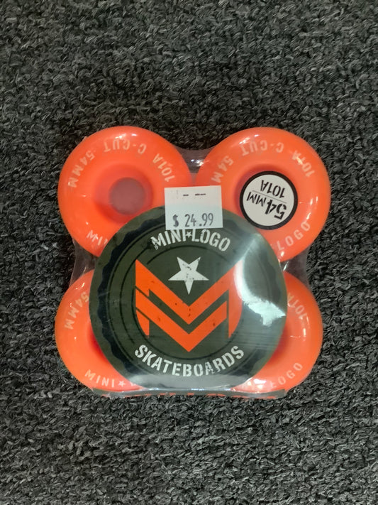 Mini Logo 54mm 101A C-Cut Wheel Orange