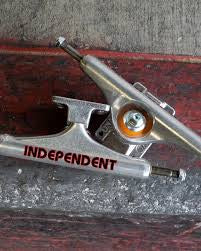 Independent Bauhaus polished silver mid Trucks 149