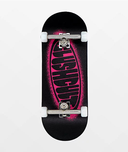 SLUSHCULT GROM SERIES FINGERBOARD COMPLETE - OVER SPRAY (BLACK)
