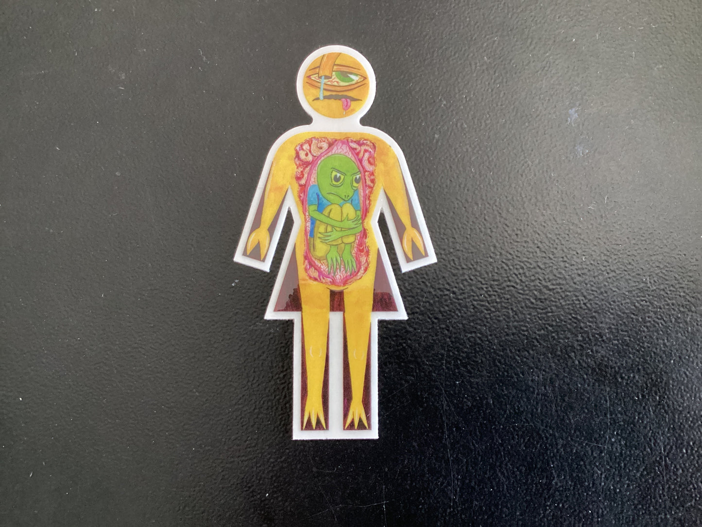 Girl Modernica Sticker