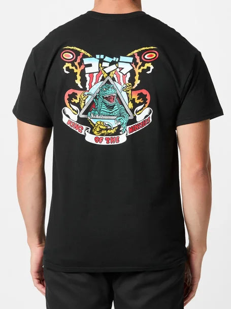 Santa Cruz x Godzilla Natas Mothra T-Shirt Black