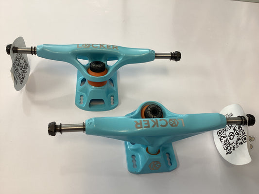 Grind King Locker 8.5 Skateboard Trucks Light Blue