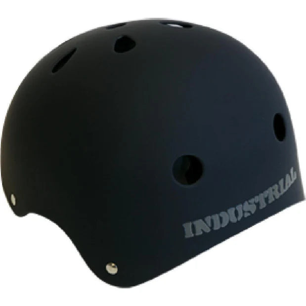 Industrial Flat Black Helmet Small
