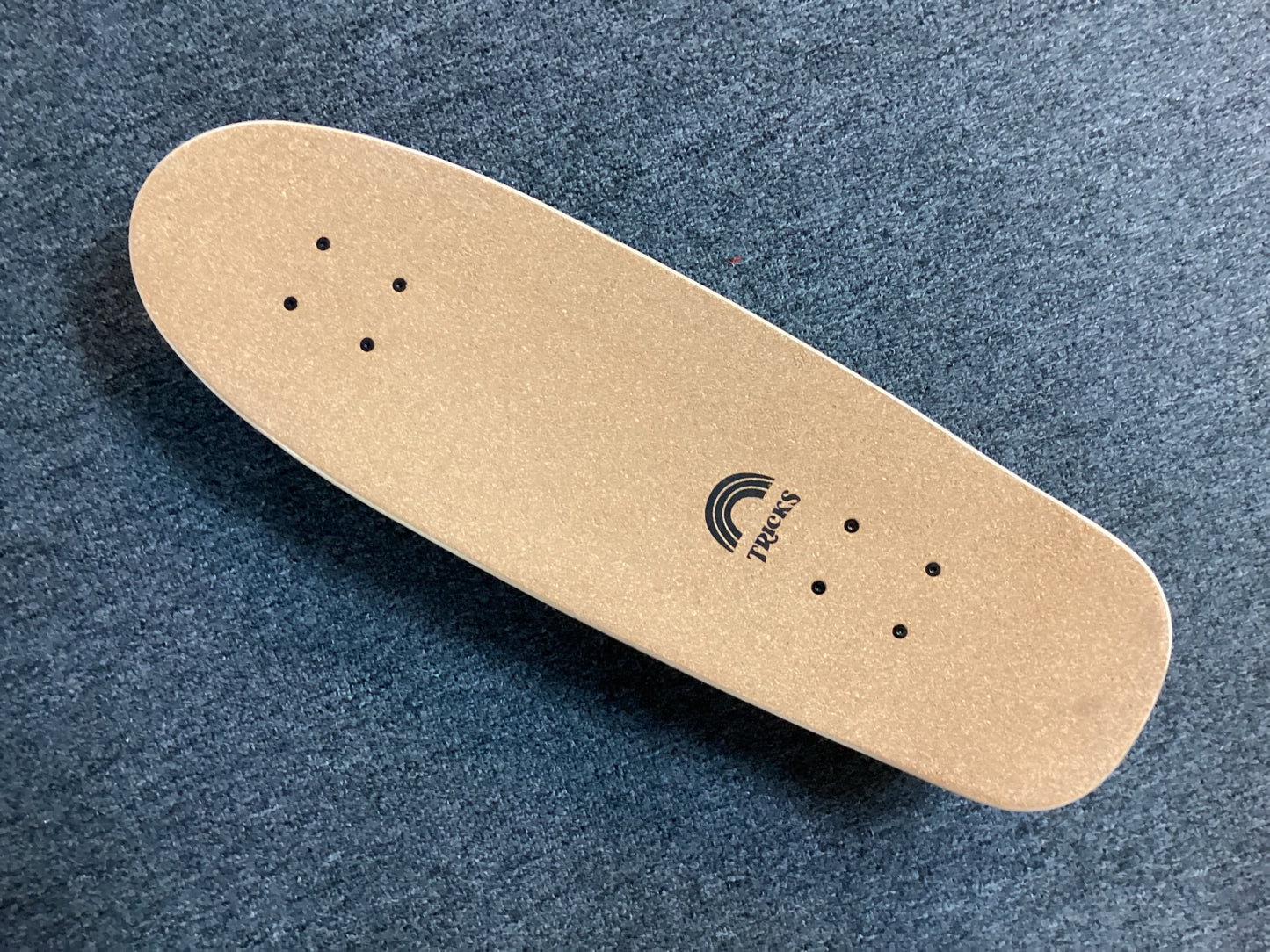 Tricks Complete Skateboard Soft Cork Top RAINBOW 8.25 x 25.75