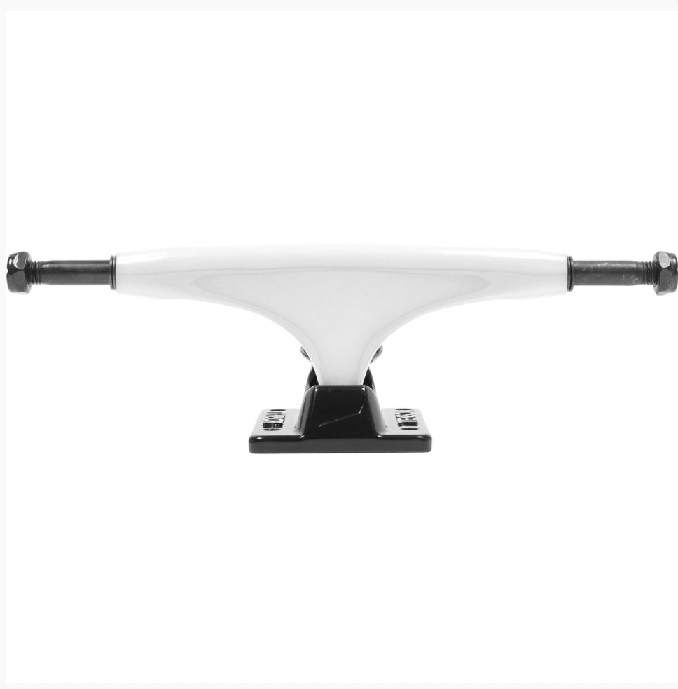 Tensor 5.0 White/Black Skateboard Trucks