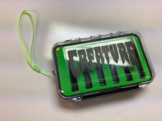 Creature Stash Storage Case Stream Black Green