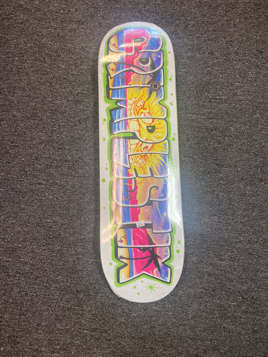 Anti Hero 9” deck Grimple Stix beach